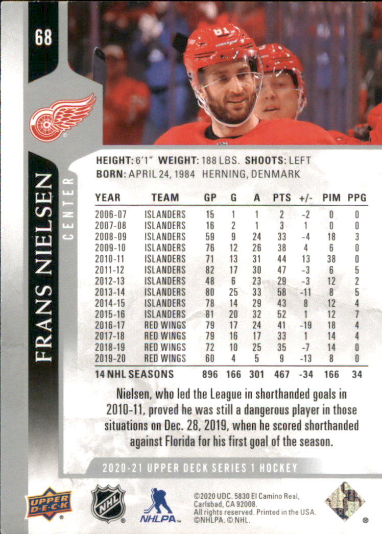 A7774- 2020-21 Upper Deck Hockey Karte #S 1-250 -du Pick- 15 + Gratis US Schiff - Bild 111 von 327