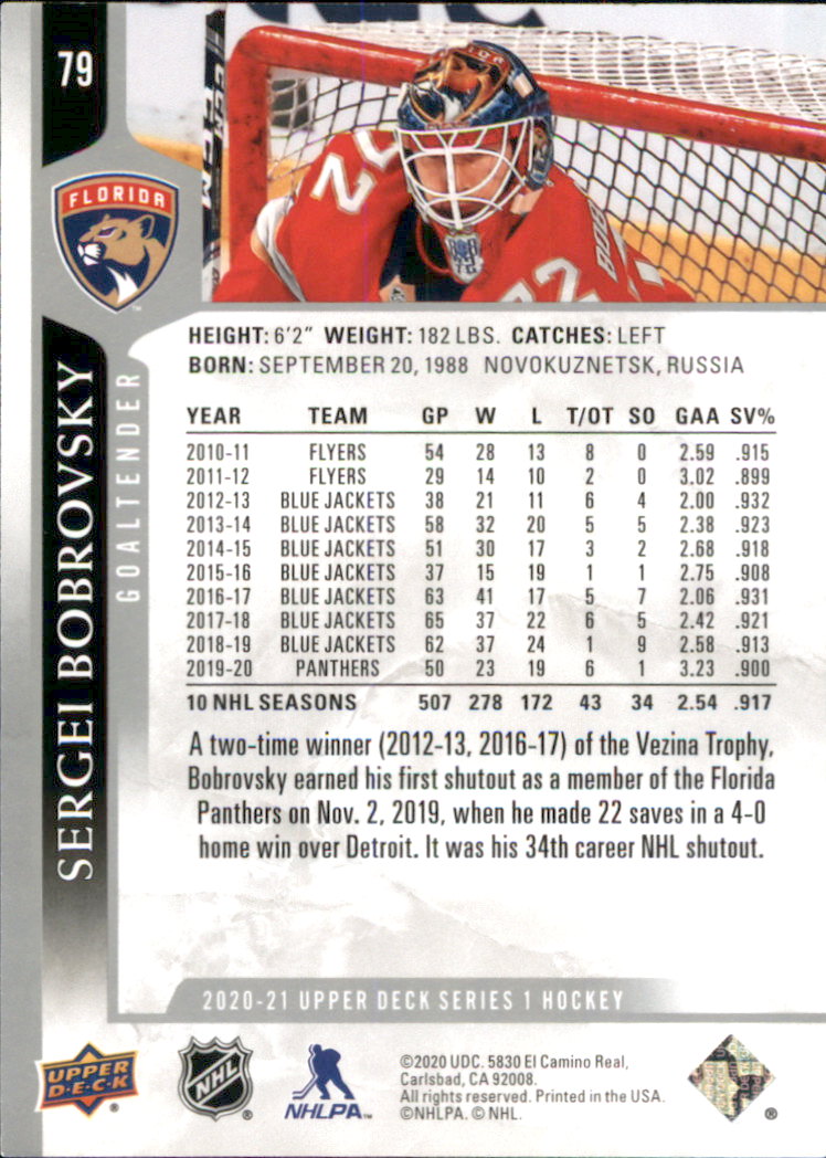 A7774- 2020-21 Upper Deck Hockey Karte #S 1-250 -du Pick- 15 + Gratis US Schiff - Bild 131 von 327