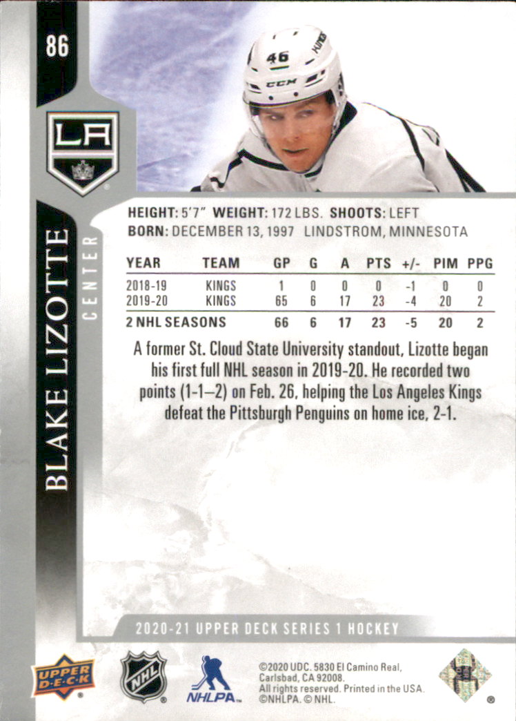 A7774- 2020-21 Upper Deck Hockey Karte #S 1-250 -du Pick- 15 + Gratis US Schiff - Bild 143 von 327