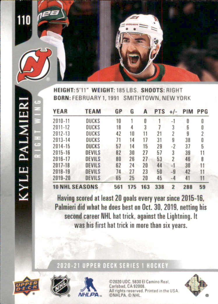 A7774- 2020-21 Upper Deck Hockey Karte #S 1-250 -du Pick- 15 + Gratis US Schiff - Bild 185 von 327