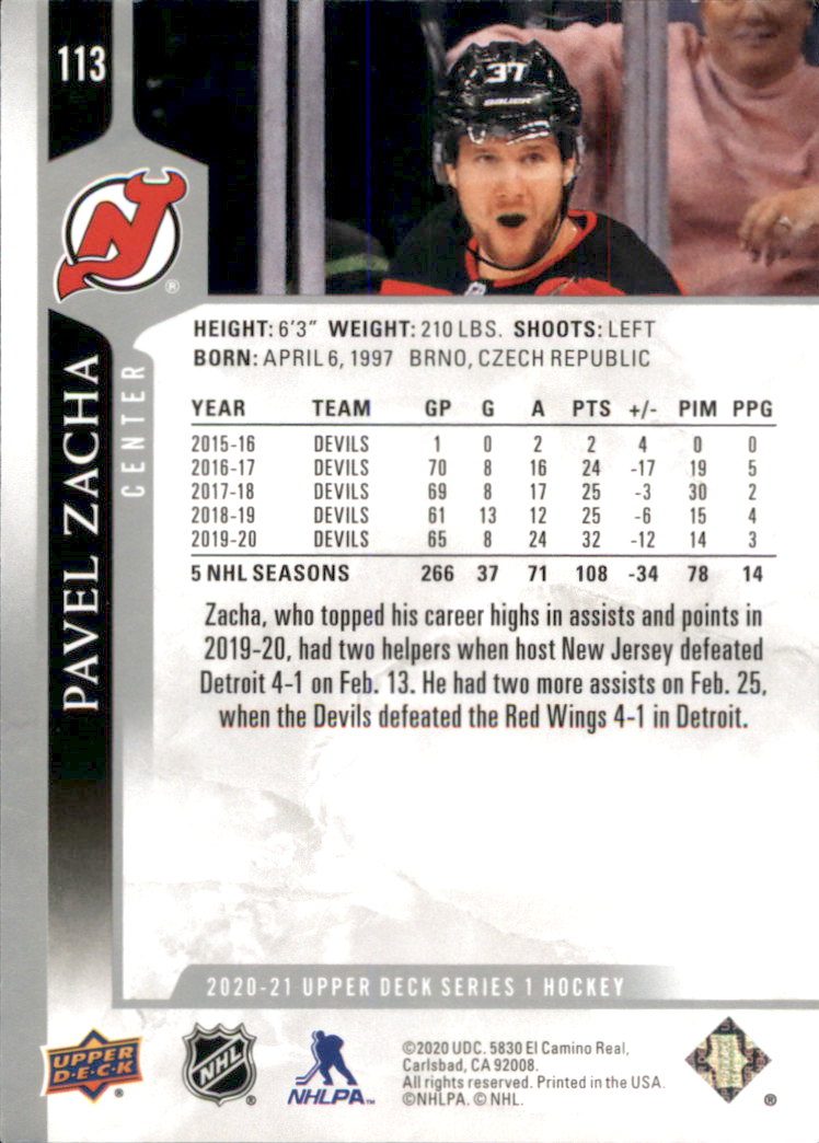 A7774- 2020-21 Upper Deck Hockey Karte #S 1-250 -du Pick- 15 + Gratis US Schiff - Bild 191 von 327