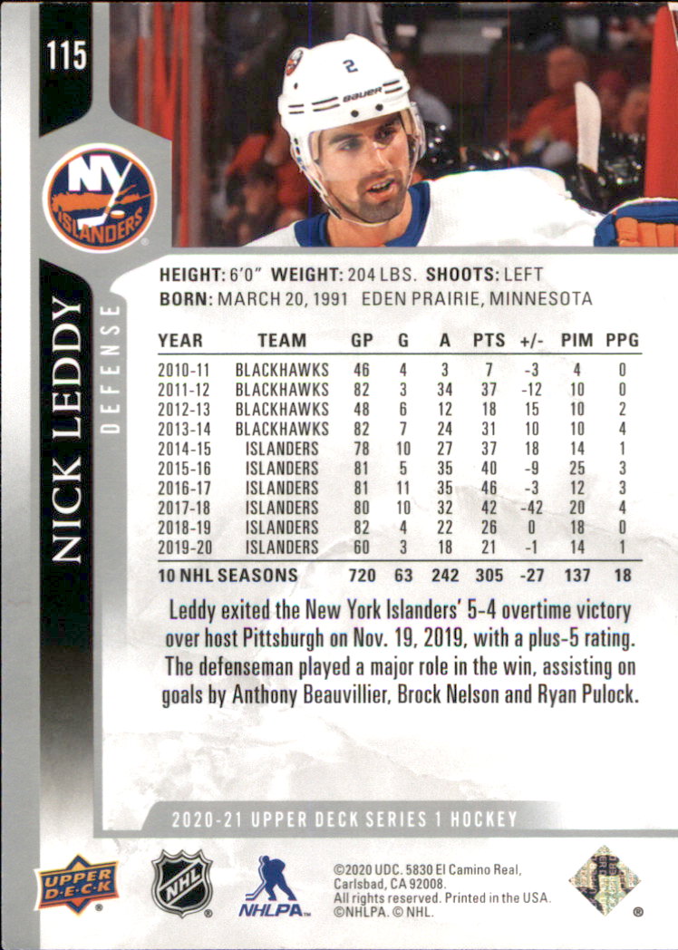 A7774- 2020-21 Upper Deck Hockey Karte #S 1-250 -du Pick- 15 + Gratis US Schiff - Bild 193 von 327