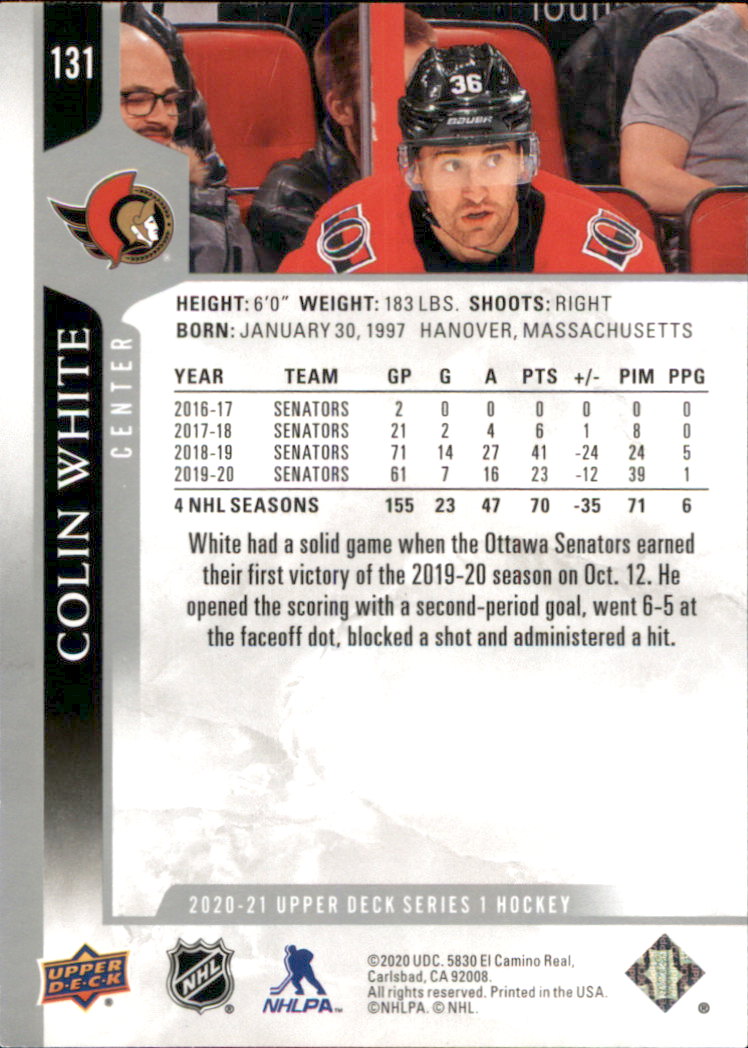 A7774- 2020-21 Upper Deck Hockey Karte #S 1-250 -du Pick- 15 + Gratis US Schiff - Bild 217 von 327