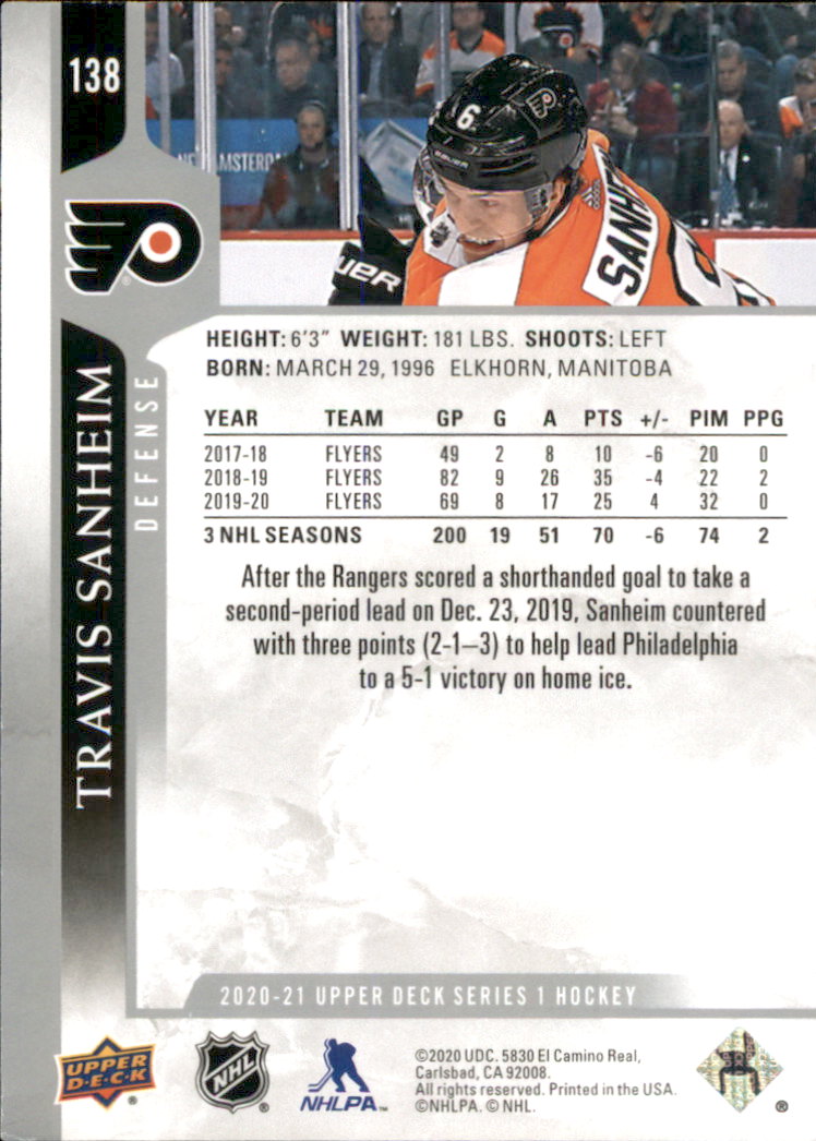A7774- 2020-21 Upper Deck Hockey Karte #S 1-250 -du Pick- 15 + Gratis US Schiff - Bild 231 von 327