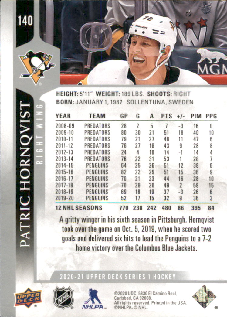 A7774- 2020-21 Upper Deck Hockey Karte #S 1-250 -du Pick- 15 + Gratis US Schiff - Bild 233 von 327