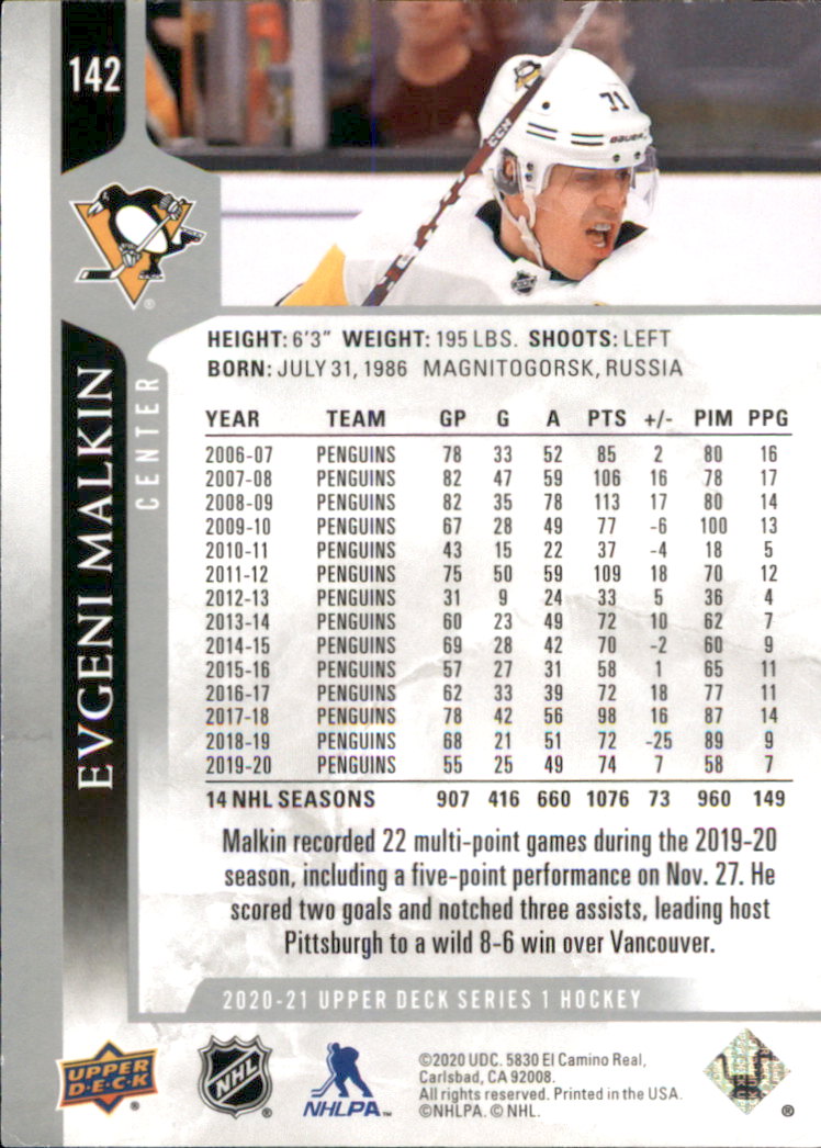 A7774- 2020-21 Upper Deck Hockey Karte #S 1-250 -du Pick- 15 + Gratis US Schiff - Bild 237 von 327