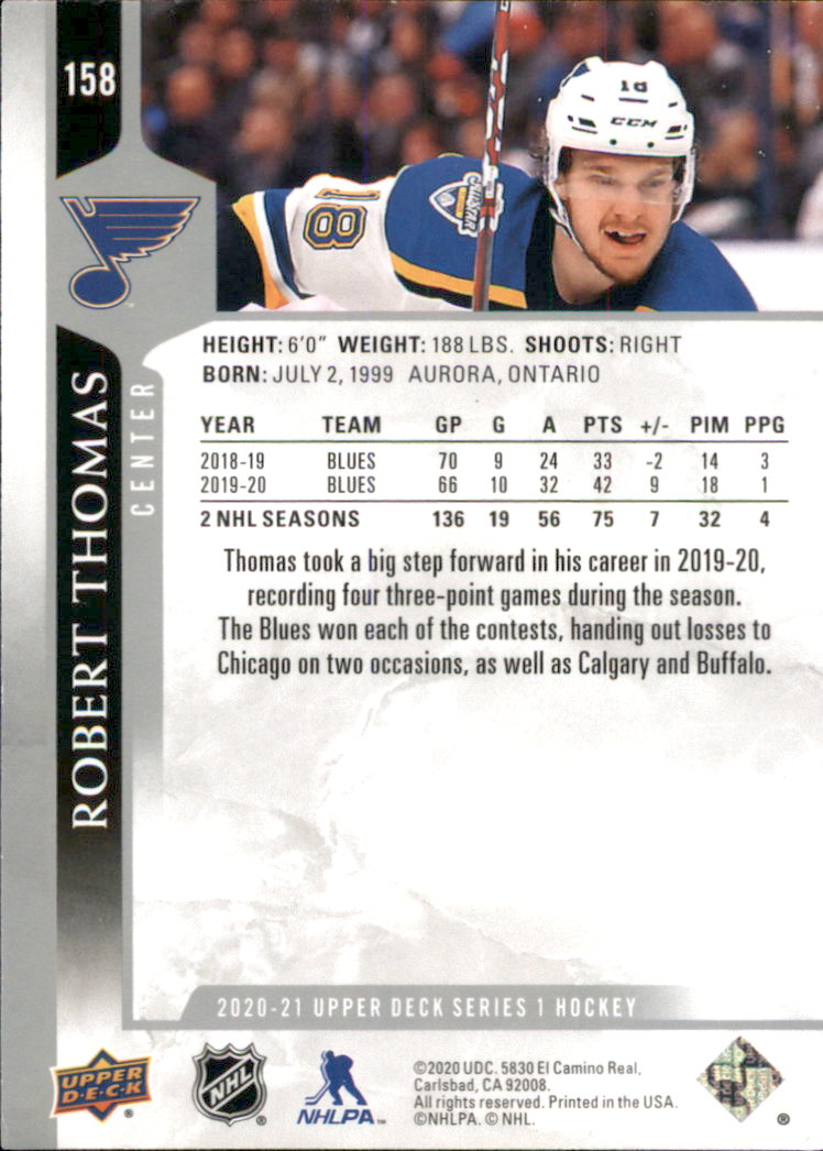 A7774- 2020-21 Upper Deck Hockey Karte #S 1-250 -du Pick- 15 + Gratis US Schiff - Bild 265 von 327