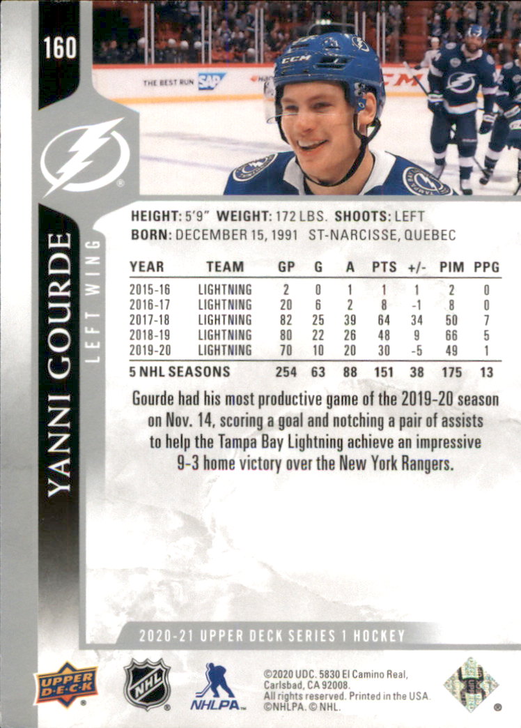 A7774- 2020-21 Upper Deck Hockey Karte #S 1-250 -du Pick- 15 + Gratis US Schiff - Bild 267 von 327