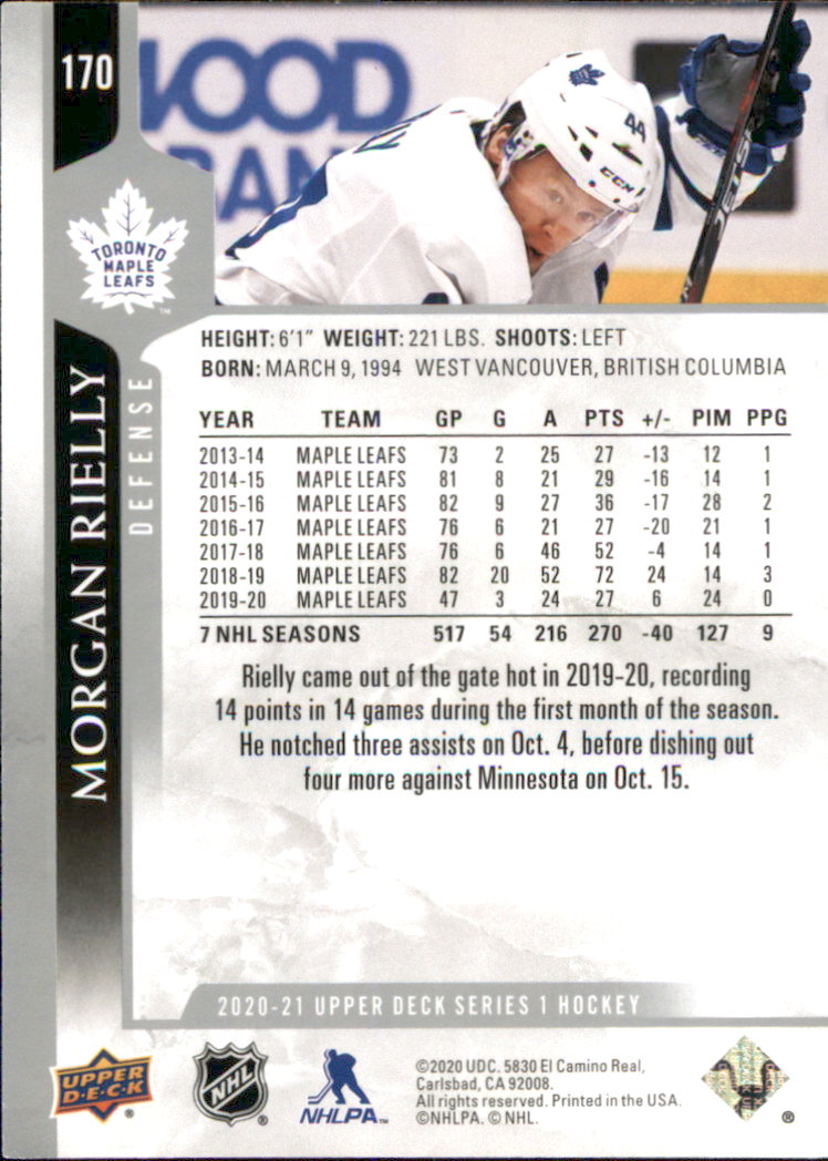 A7774- 2020-21 Upper Deck Hockey Karte #S 1-250 -du Pick- 15 + Gratis US Schiff - Bild 283 von 327