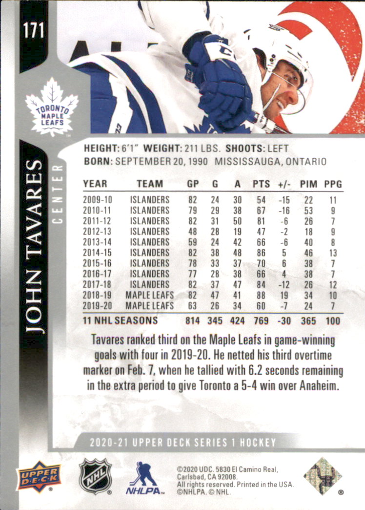 A7774- 2020-21 Upper Deck Hockey Karte #S 1-250 -du Pick- 15 + Gratis US Schiff - Bild 285 von 327