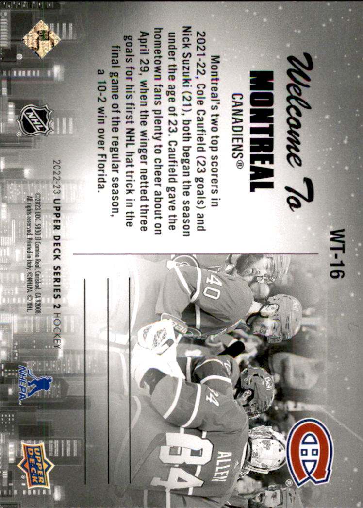 2022-23 Upper Deck Series 2 - Welcome To #WT-4 Buffalo Sabres