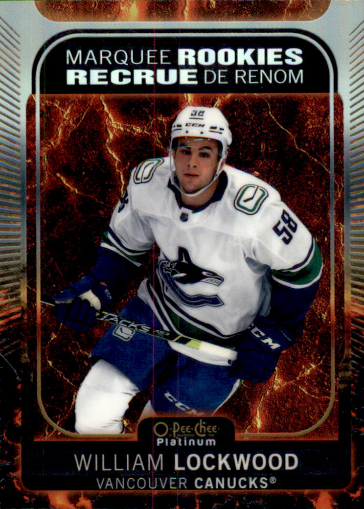 2021-22 O-Pee-Chee Platinum Hot Magma #248 William Lockwood