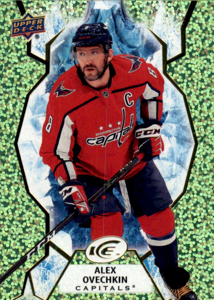2021-22 Upper Deck Ice Green #16 Alex Ovechkin