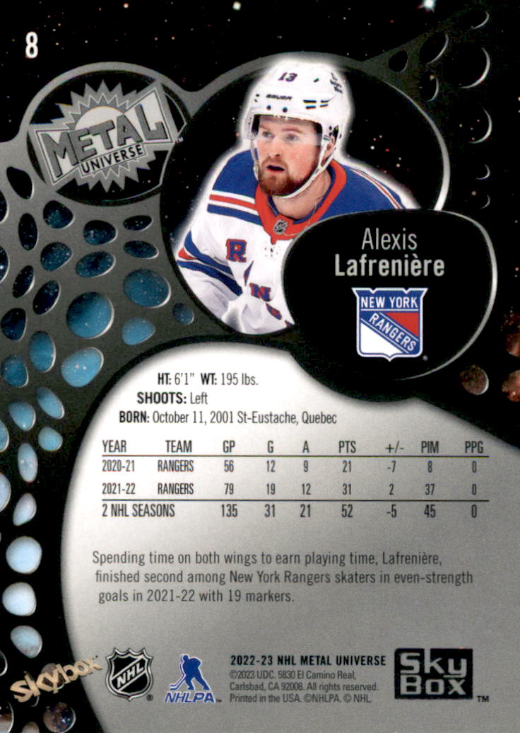 B5506- 2022-23 Metal Universe Hockey Card #s 1-200 -You Pick- 15+ FREE US SHIP