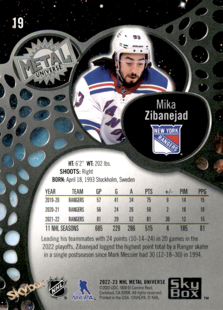 B5506- 2022-23 Metal Universe Hockey Card #s 1-200 -You Pick- 15+ FREE US SHIP