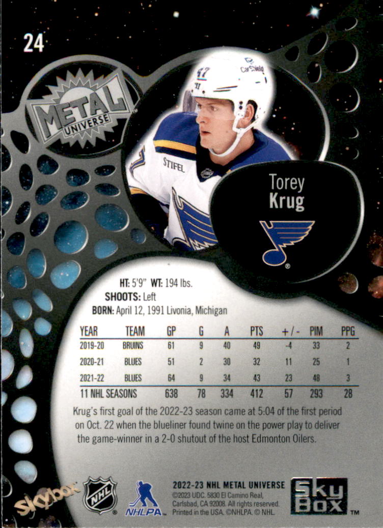 B5506- 2022-23 Metal Universe Hockey Card #s 1-200 -You Pick- 15+ FREE US SHIP