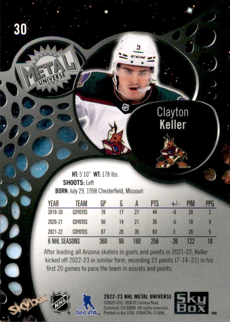 B5506- 2022-23 Metal Universe Hockey Card #s 1-200 -You Pick- 15+ FREE US SHIP