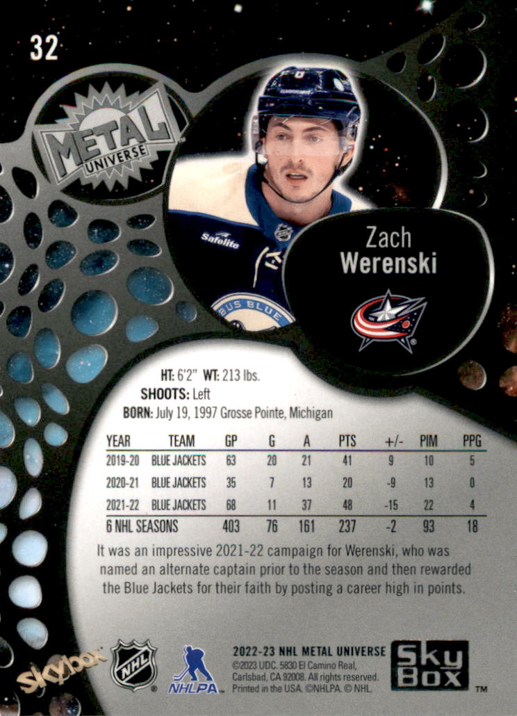 B5506- 2022-23 Metal Universe Hockey Card #s 1-200 -You Pick- 15+ FREE US SHIP