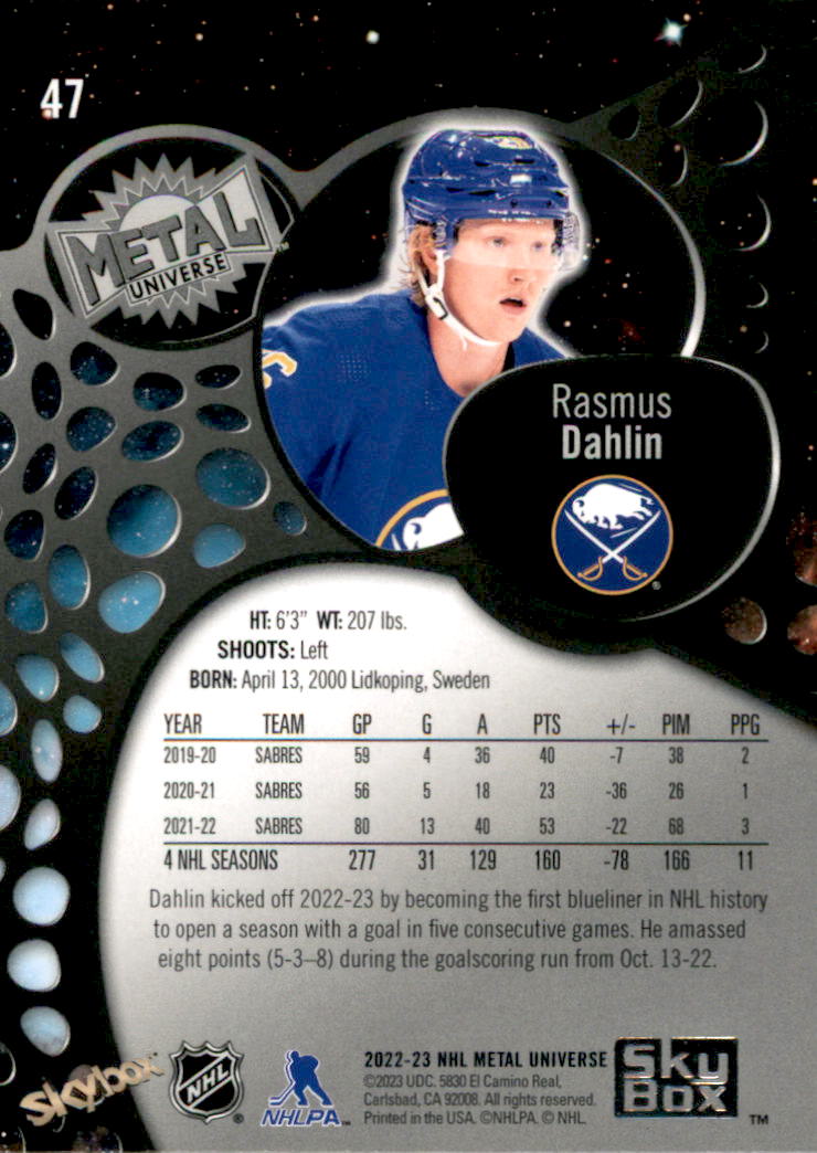 B5506- 2022-23 Metal Universe Hockey Card #s 1-200 -You Pick- 15+ FREE US SHIP