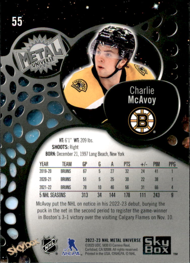 B5506- 2022-23 Metal Universe Hockey Card #s 1-200 -You Pick- 15+ FREE US SHIP