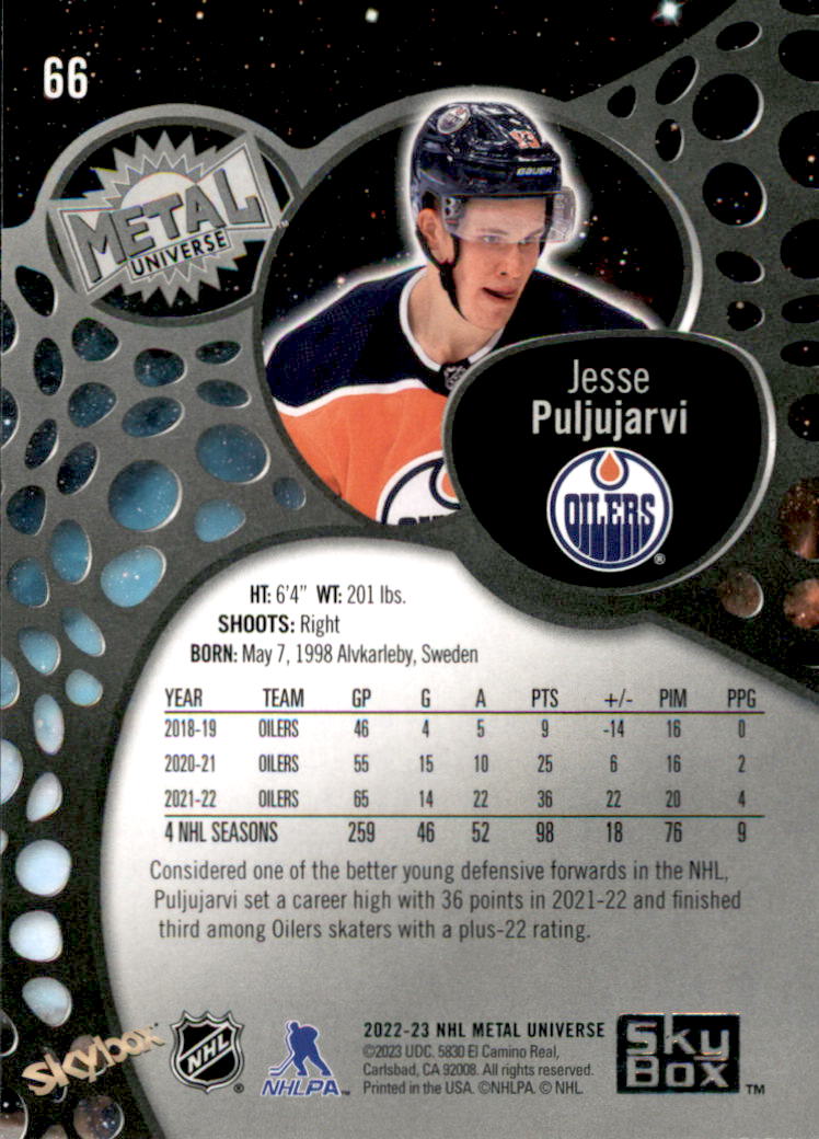 B5506- 2022-23 Metal Universe Hockey Card #s 1-200 -You Pick- 15+ FREE US SHIP