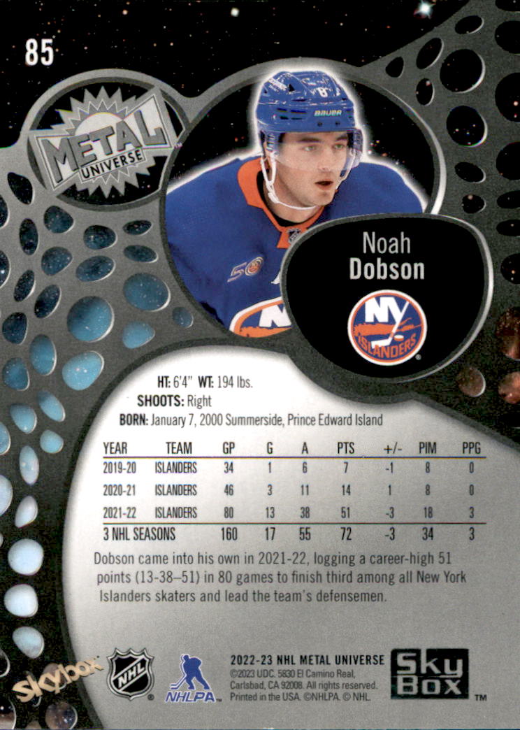 B5506- 2022-23 Metal Universe Hockey Card #s 1-200 -You Pick- 15+ FREE US SHIP