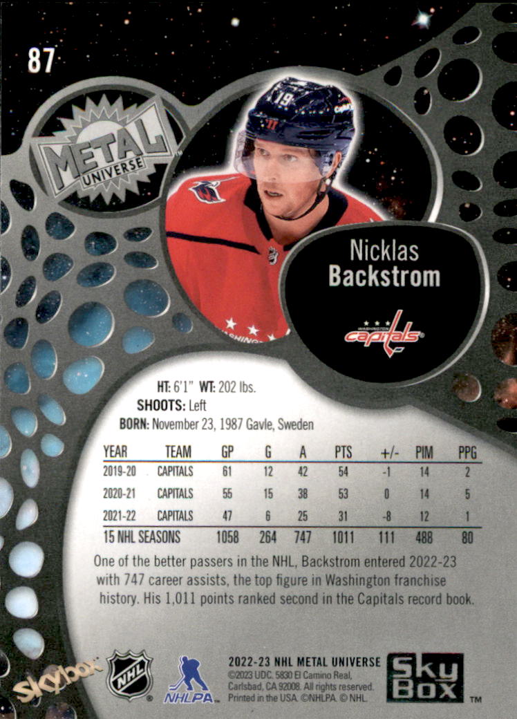 B5506- 2022-23 Metal Universe Hockey Card #s 1-200 -You Pick- 15+ FREE US SHIP