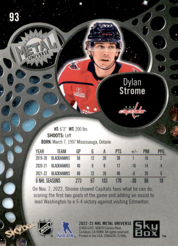 B5506- 2022-23 Metal Universe Hockey Card #s 1-200 -You Pick- 15+ FREE US SHIP