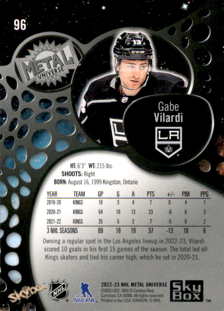 B5506- 2022-23 Metal Universe Hockey Card #s 1-200 -You Pick- 15+ FREE US SHIP