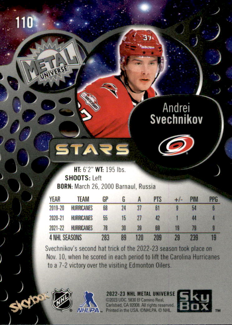 B5506- 2022-23 Metal Universe Hockey Card #s 1-200 -You Pick- 15+ FREE US SHIP