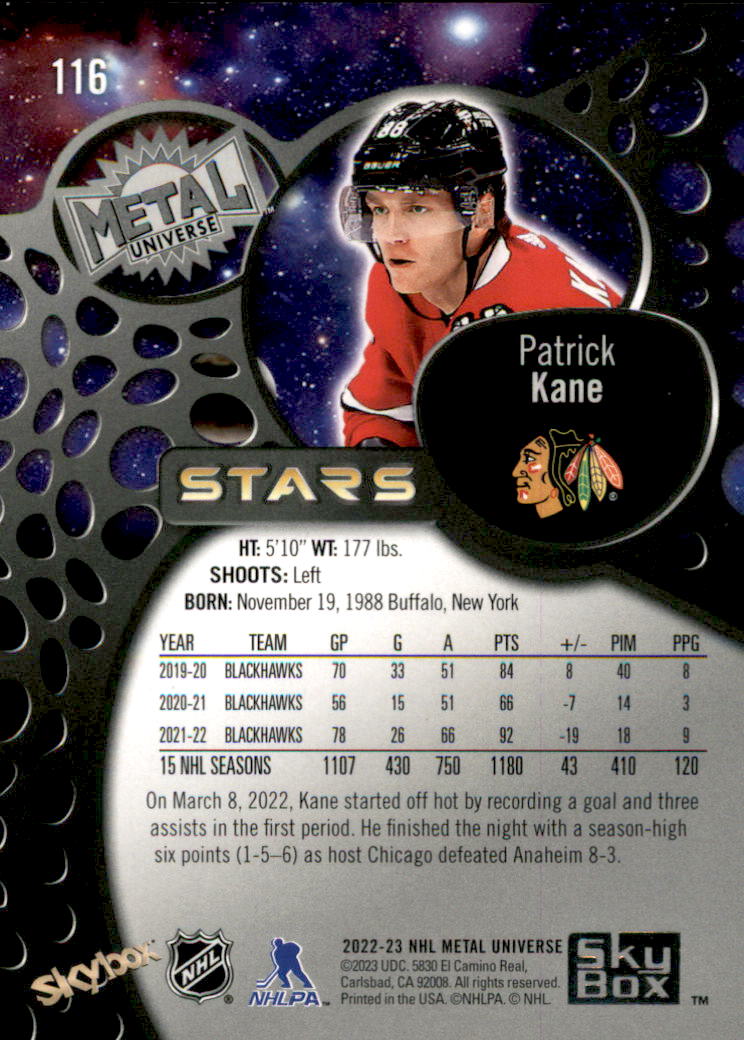 B5506- 2022-23 Metal Universe Hockey Card #s 1-200 -You Pick- 15+ FREE US SHIP