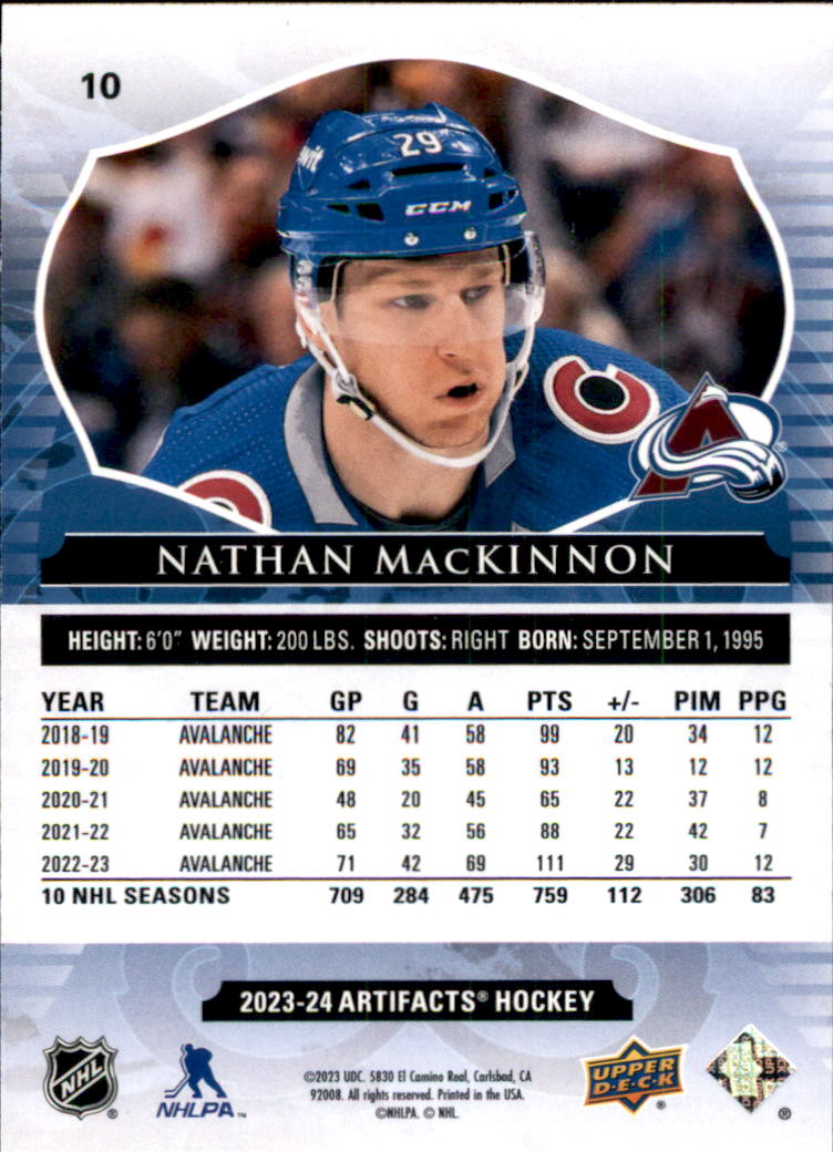 2023-24 Artifacts Hockey Card Pick (Base)