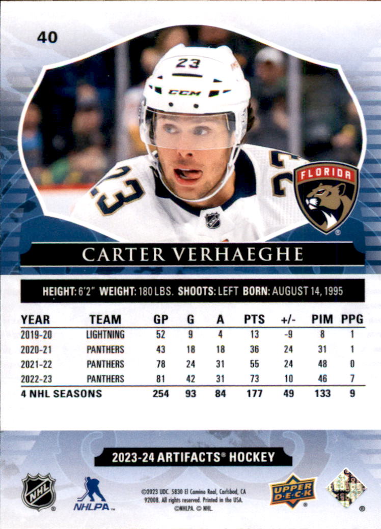 2023-24 Artifacts Hockey Card Pick (Base)