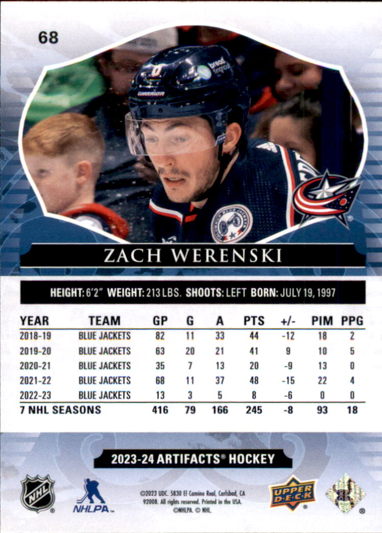 2023-24 Artifacts Hockey Card Pick (Base)