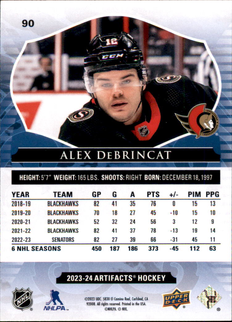 2023-24 Artifacts Hockey Card Pick (Base)