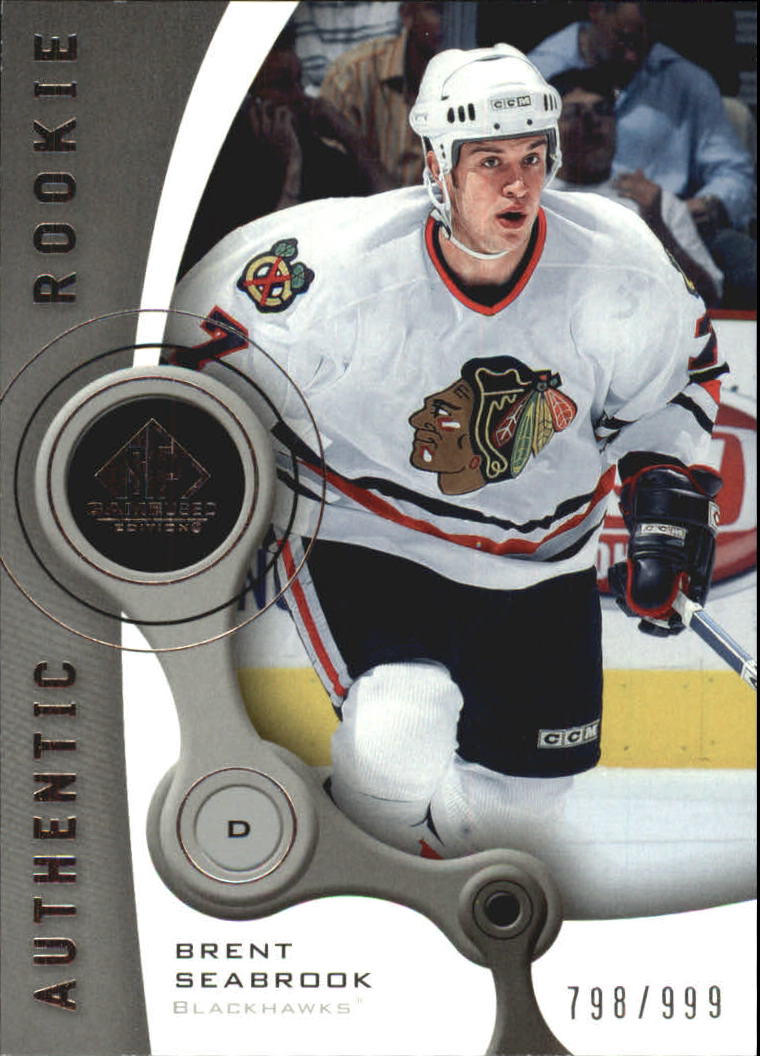 2005-06 SP Game Used #122 Brent Seabrook RC