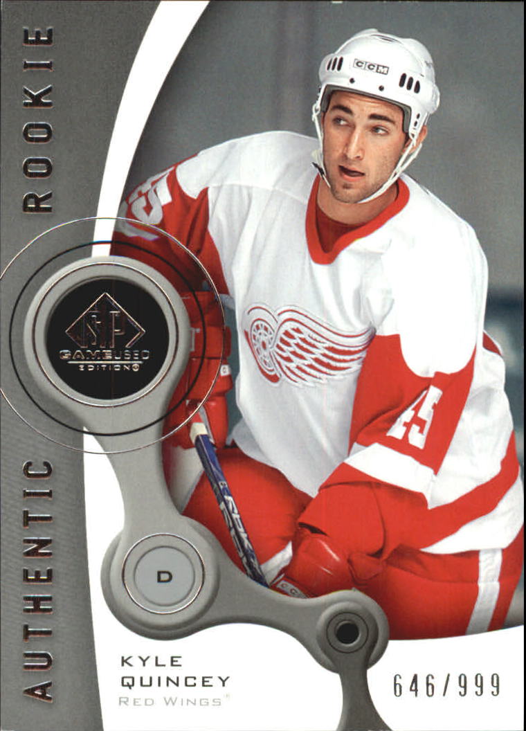 2005-06 SP Game Used #207 Kyle Quincey RC