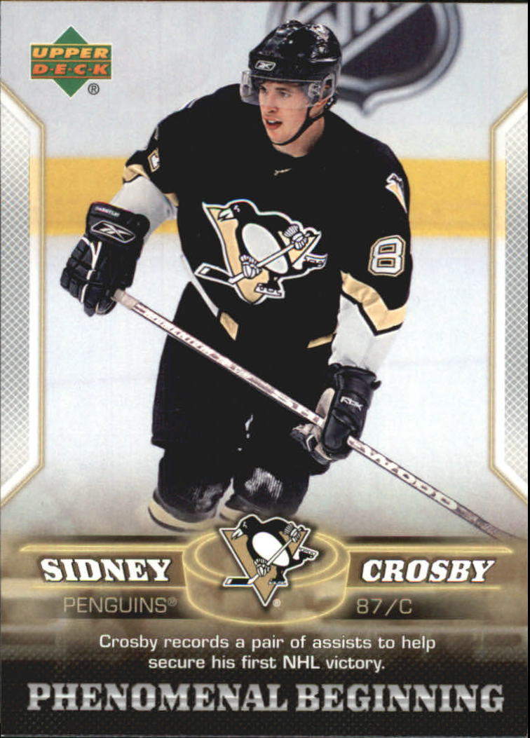 2005-06 Upper Deck Phenomenal Beginnings #6 Sidney Crosby