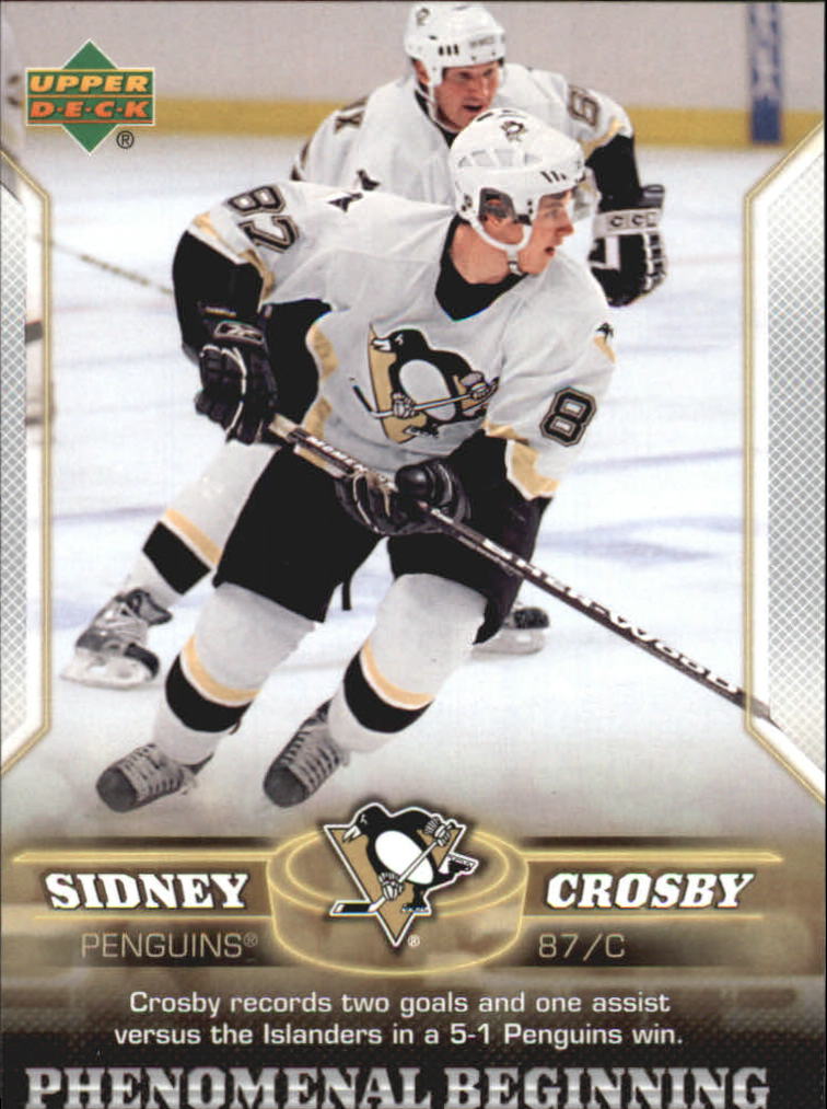 2005-06 Upper Deck Phenomenal Beginnings #7 Sidney Crosby