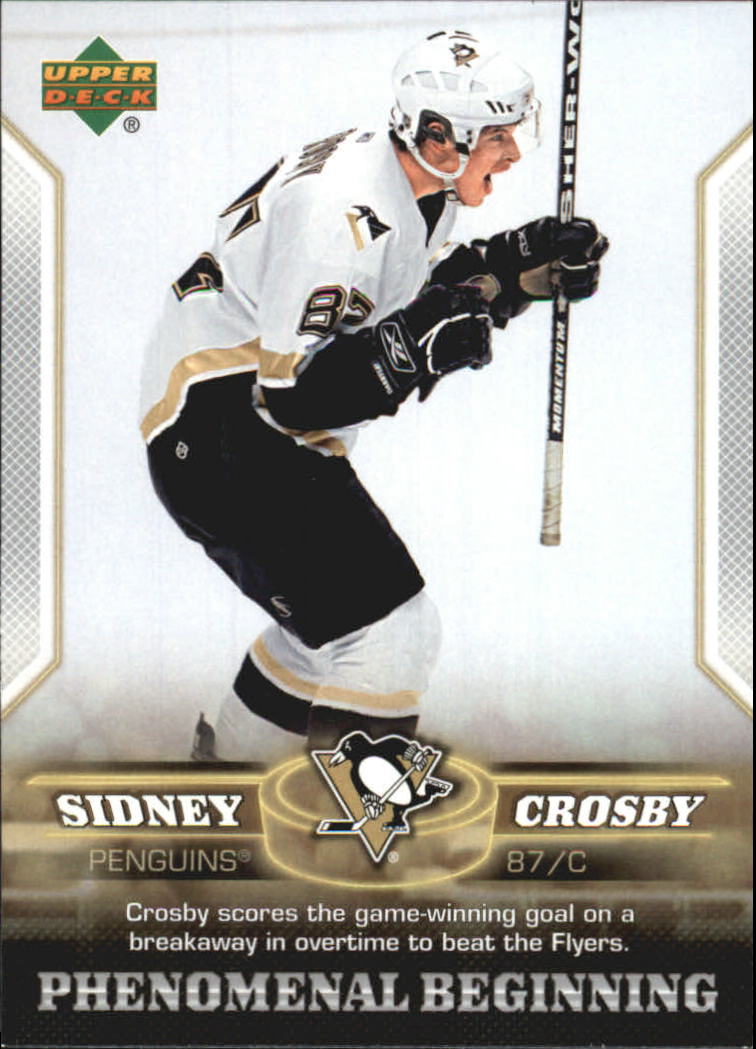 2005-06 Upper Deck Phenomenal Beginnings #10 Sidney Crosby