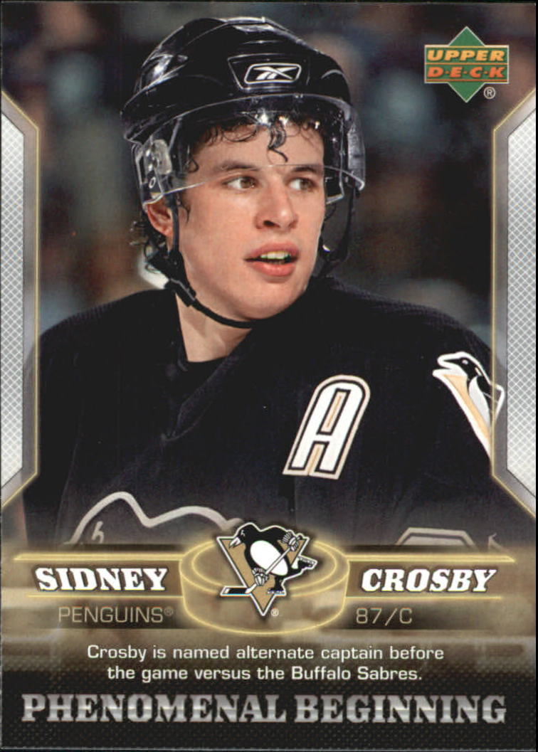 2005-06 Upper Deck Phenomenal Beginnings #13 Sidney Crosby