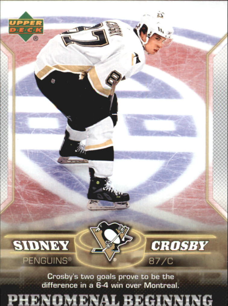 2005-06 Upper Deck Phenomenal Beginnings #19 Sidney Crosby