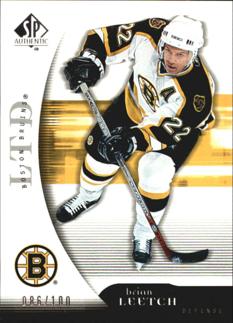 2005-06 SP Authentic Limited #9 Brian Leetch