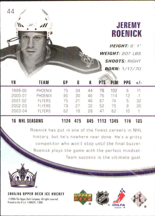 2005-06 Upper Deck Ice - #78 Mark Recchi