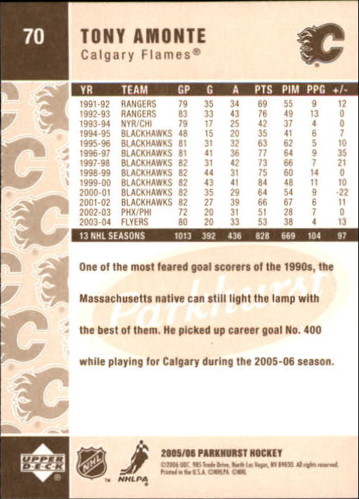 2005-06 Parkhurst - #149 Jody Shelley