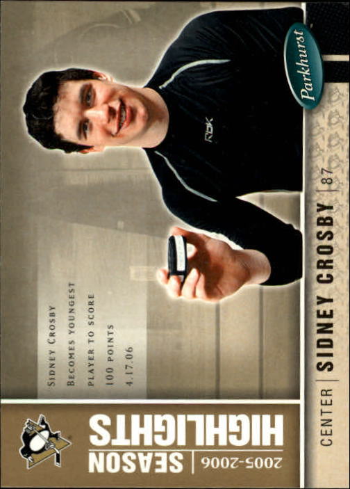 2005-06 Parkhurst #586 Sidney Crosby HL