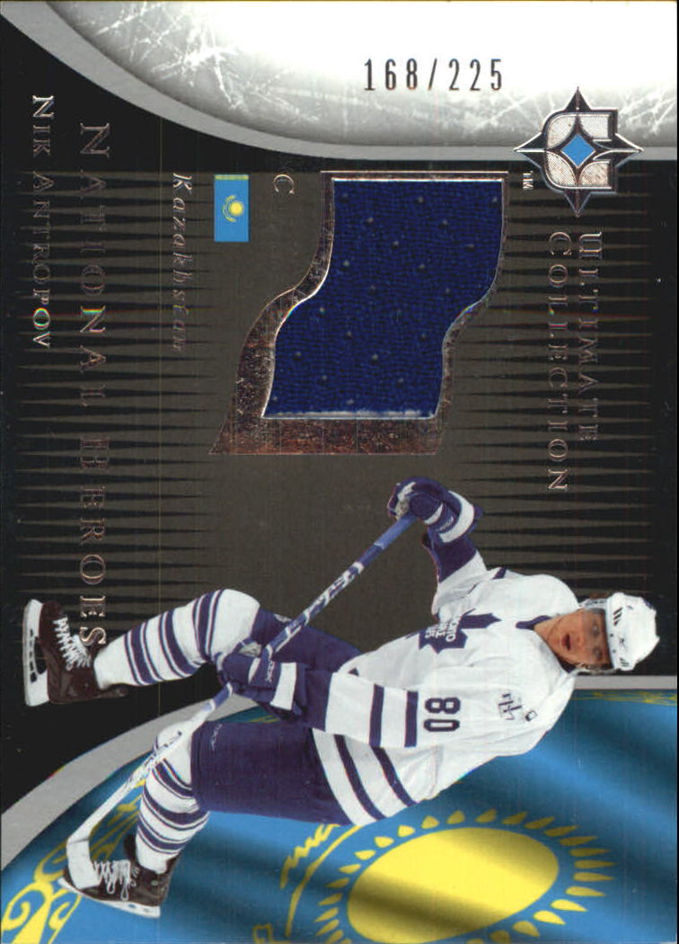 2005-06 Ultimate Collection National Heroes Jerseys #NHJNA Nik Antropov