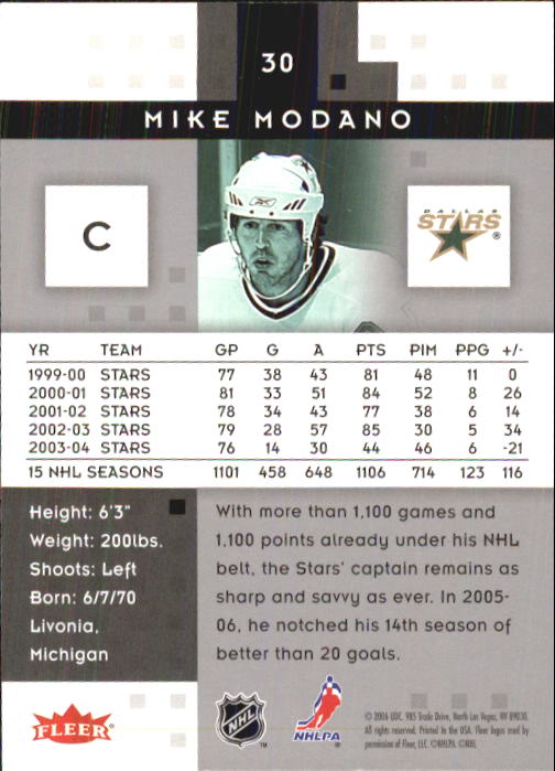 Mike Modano Cards (1990-2011) - Stars Red Wings - You Choose Your Cards