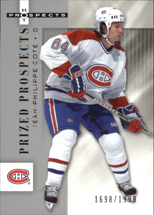 2005-06 Hot Prospects #142 Jean-Philippe Cote RC