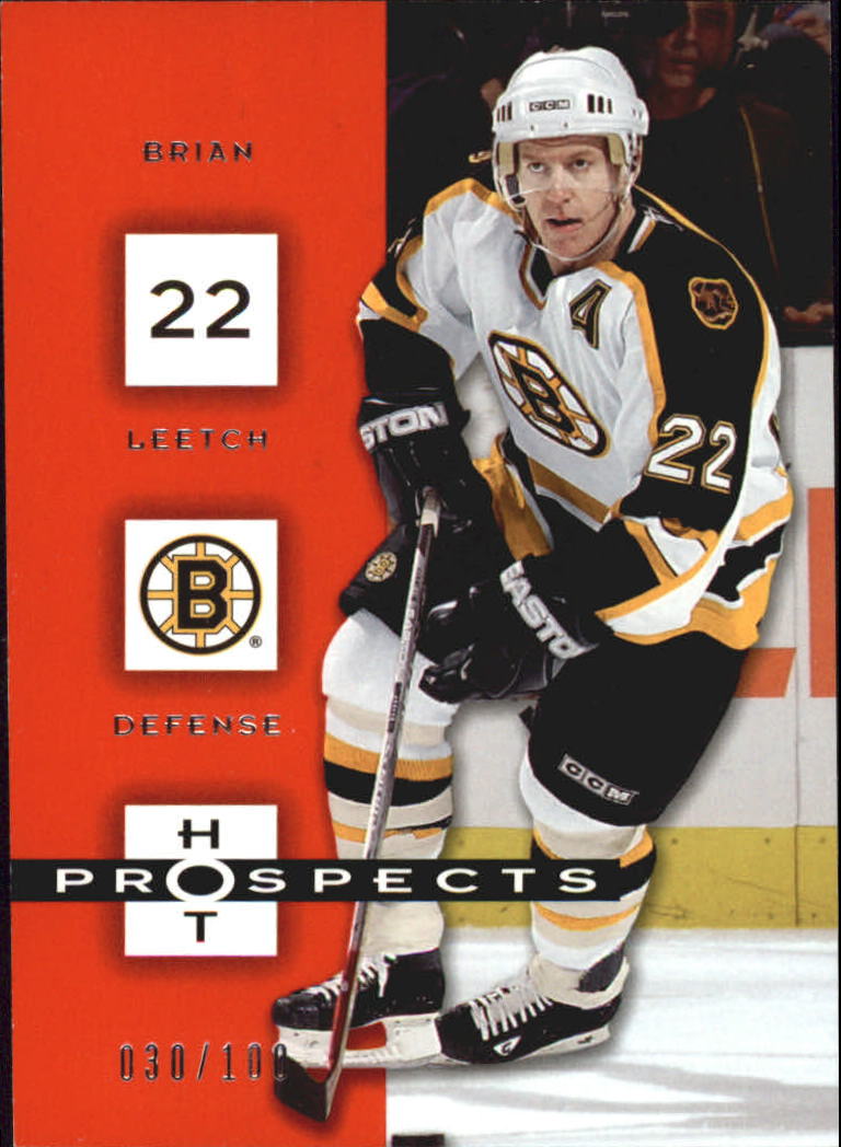 2005-06 Hot Prospects Red Hot #8 Brian Leetch